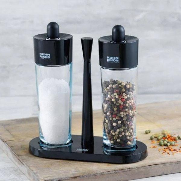 ست نمک فلفل ساب رومیزی مشکی - تصویر 3