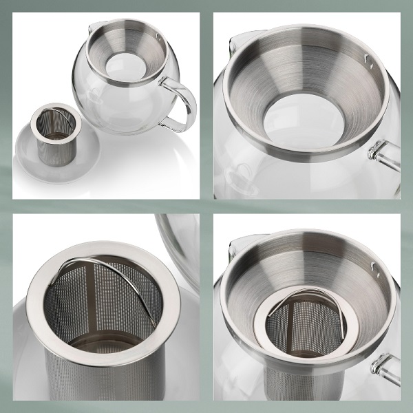 قوري درب استيل 1/5ليتري كايلون - تصویر 3